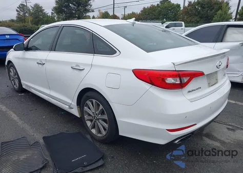 2017 Hyundai Sonata Limited z USA, uszkodzony, nr VIN 5NPE34AF2HH572631